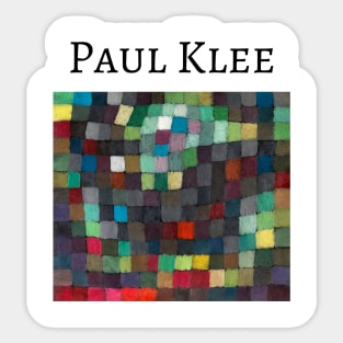 Paul Klee abstract Sticker